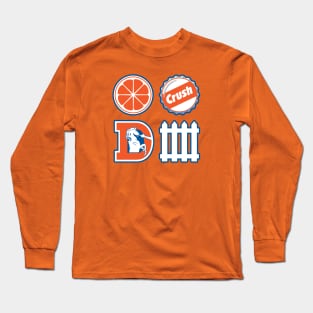 Crush of the Orange Veriety Long Sleeve T-Shirt